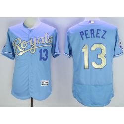 Cheap Salvador Perez Royals Jersey From China #13