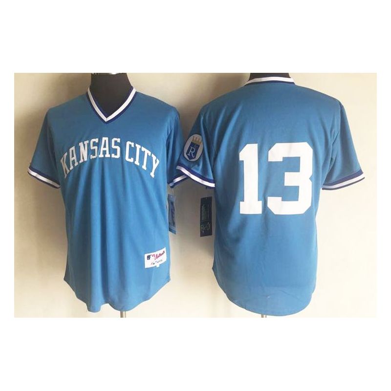 Cheap Salvador Perez Royals Jersey From China #13