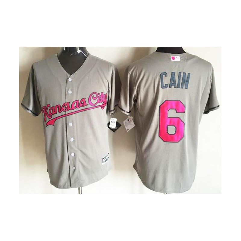 Cheap Lorenzo Cain Royals Jersey From China #6