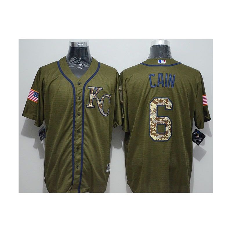 Cheap Lorenzo Cain Royals Jersey From China #6