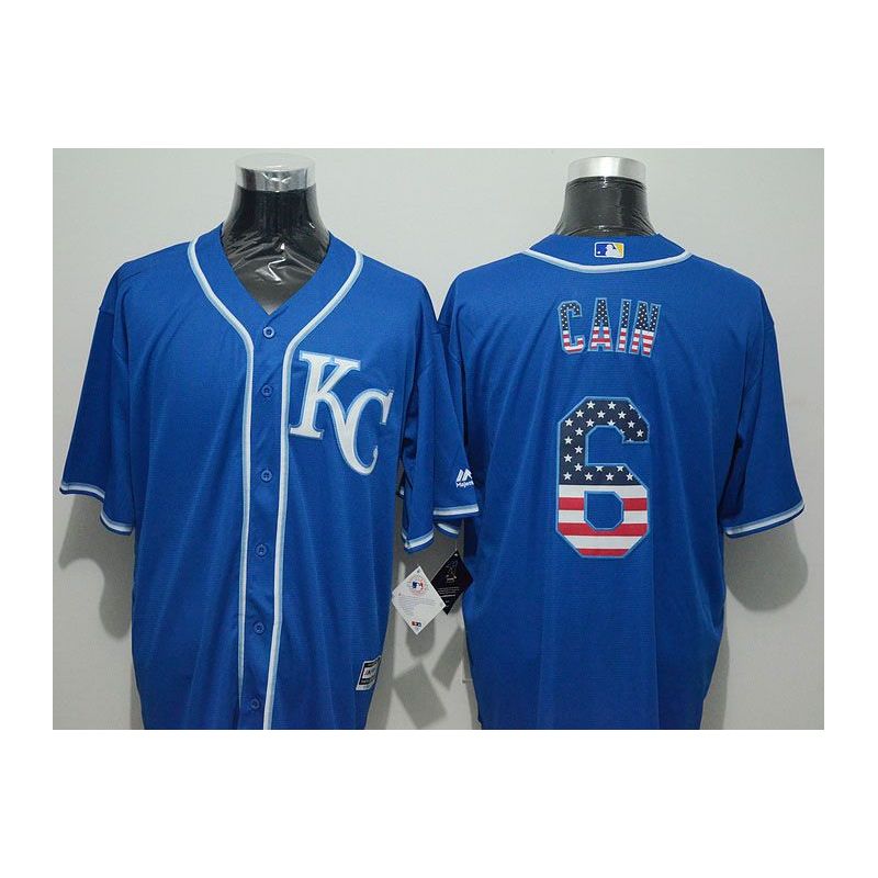 Cheap Lorenzo Cain Royals Jersey From China #6