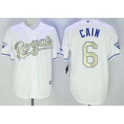 Cheap Lorenzo Cain Royals Jersey From China #6