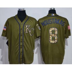 Cheap Mike Moustakas Royals Jersey From China #8