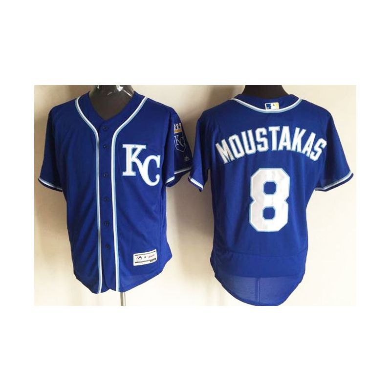 Cheap Mike Moustakas Royals Jersey From China #8