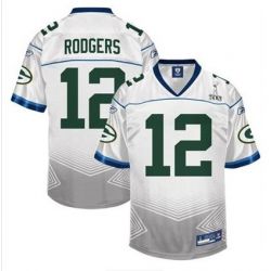 Cheap Aaron Rodgers Packers Jersey #12 White Champions Fashion From China