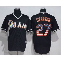 Cheap Giancarlo Stanton Marlins Jersey From China #27