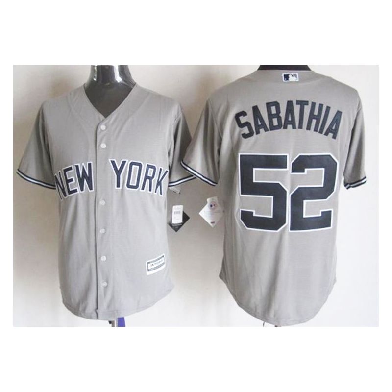 Cheap CC Sabathia Yankees Jersey From China #52