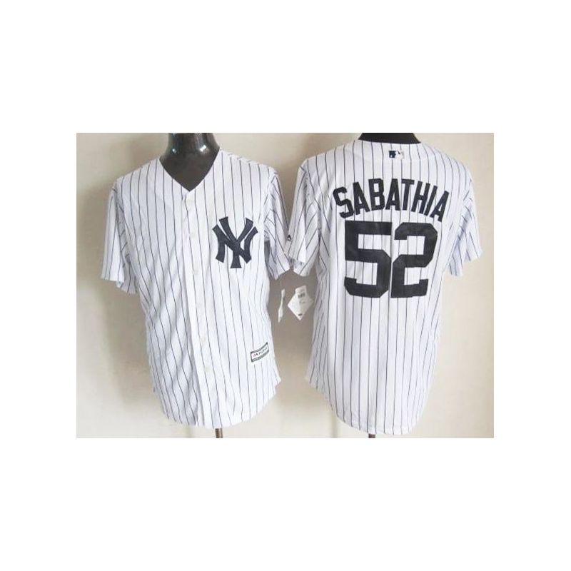 Cheap CC Sabathia Yankees Jersey From China #52