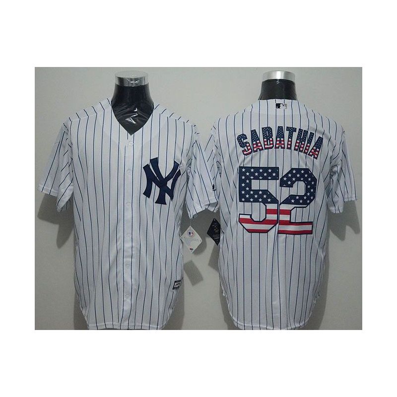 Cheap CC Sabathia Yankees Jersey From China #52