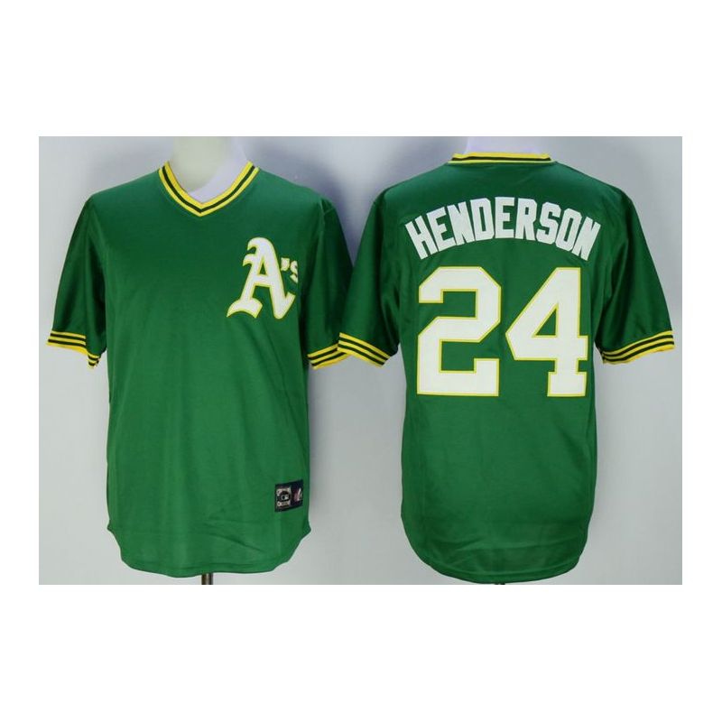 Cheap Ricky Henderson Athletics Jersey From China #24