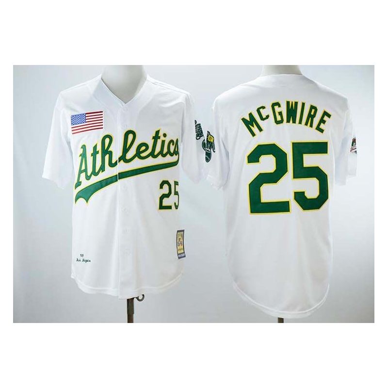 Cheap Mark McGwire Athletics Jersey From China #25