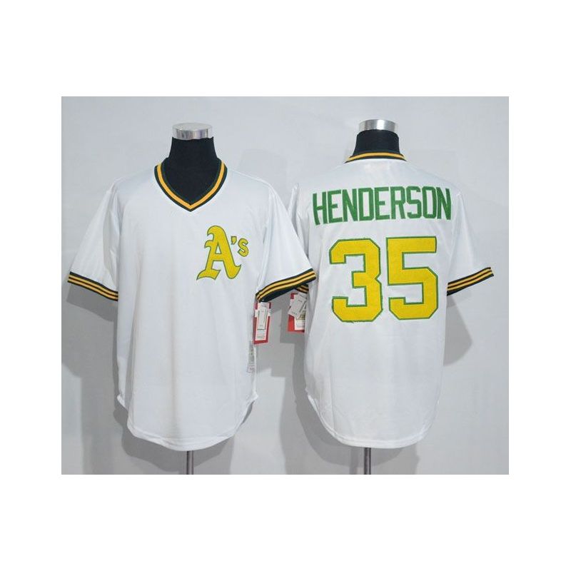 Cheap Rickey Henderson Athletics Jersey From China #35