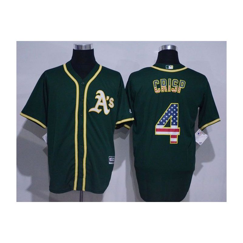 Cheap Coco Crisp Athletics Jersey From China #4