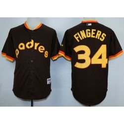 Cheap Rollie Fingers Padres Jersey From China #34