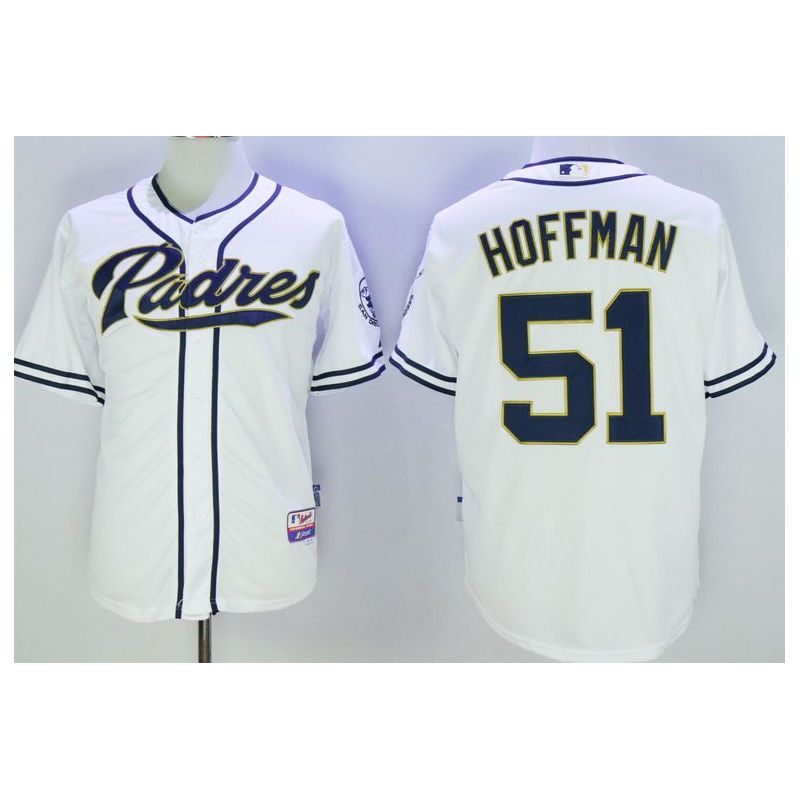 Cheap Trevor Hoffman Padres Jersey From China #51