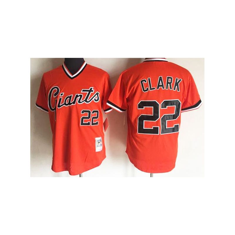 Cheap Will Clark Giants Jersey From China #22