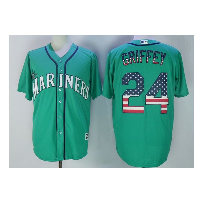 Cheap Ken Griffey Jr Mariners Jersey From China #24