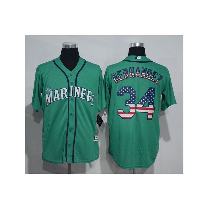 Cheap Felix Hernandez Mariners Jersey From China #34