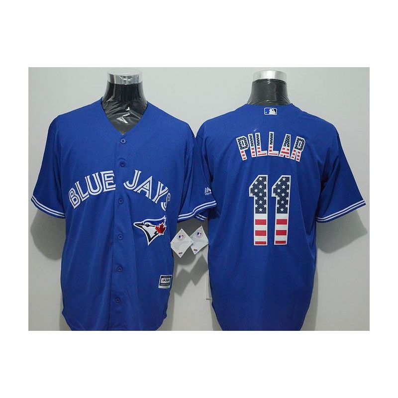 Cheap Kevin Pillar Blue Jays Jersey From China #11