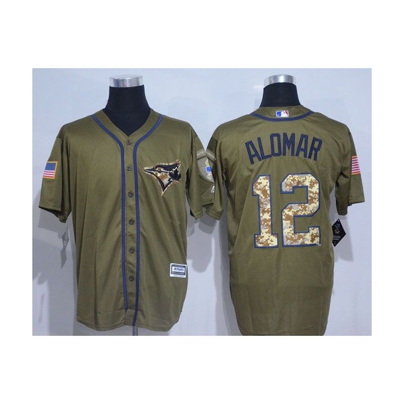 Cheap Roberto Alomar Blue Jays Jersey From China #12