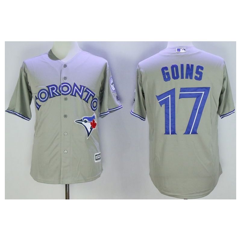 Cheap Ryan Goins Blue Jays Jersey From China #17