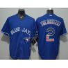 Cheap Troy Tulowitzki Blue Jays Jersey From China #2