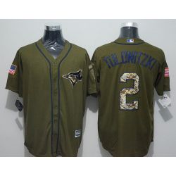 Cheap Troy Tulowitzki Blue Jays Jersey From China #2