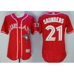 Cheap Michael Saunders Blue Jays Jersey From China #21