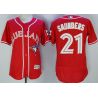 Cheap Michael Saunders Blue Jays Jersey From China #21