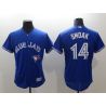 Cheap Justin Smoak Blue Jays Jersey From China #4