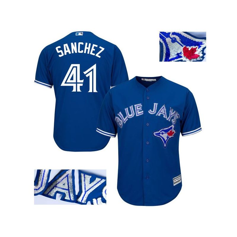 Cheap Aaron Sanchez Blue Jays Jersey From China #41