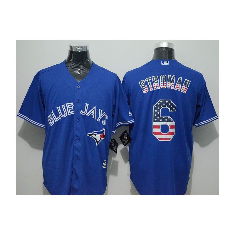 Cheap Marcus Stroman Blue Jays Jersey From China #6