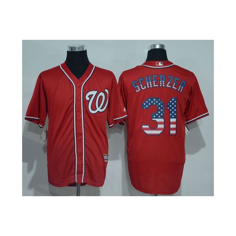 Cheap Max Scherzer Nationals Jersey From China #31