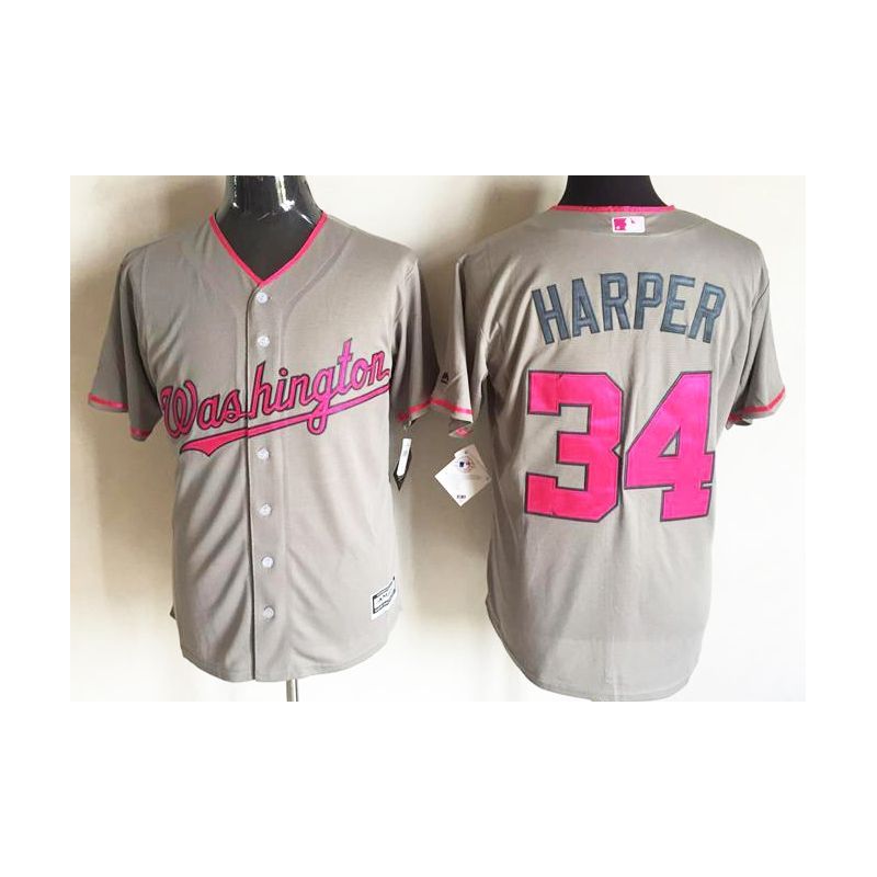 Cheap Bryce Harper Nationals Jersey From China #34