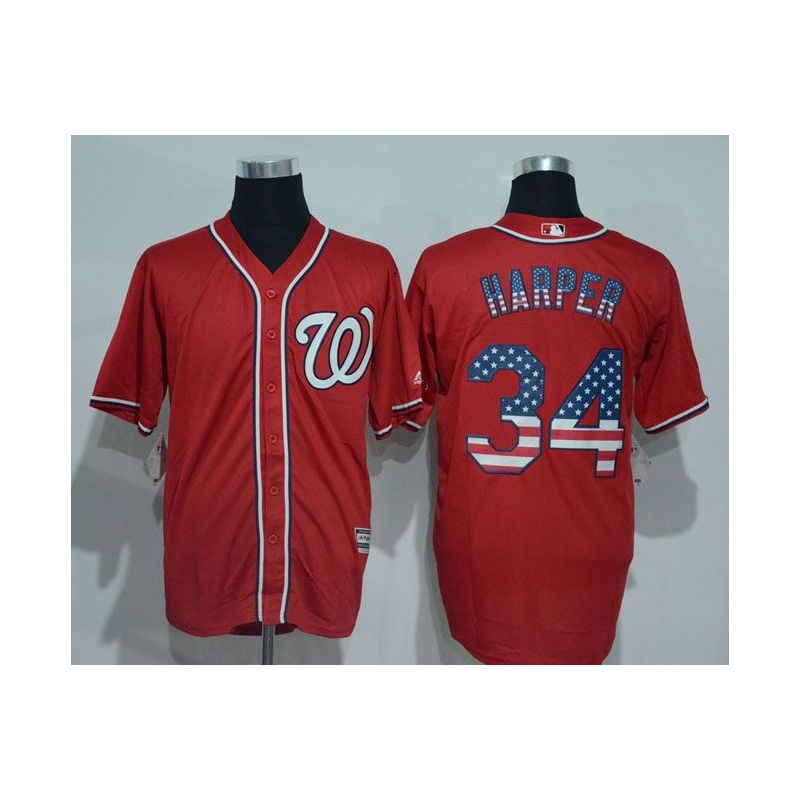 Cheap Bryce Harper Nationals Jersey From China #34