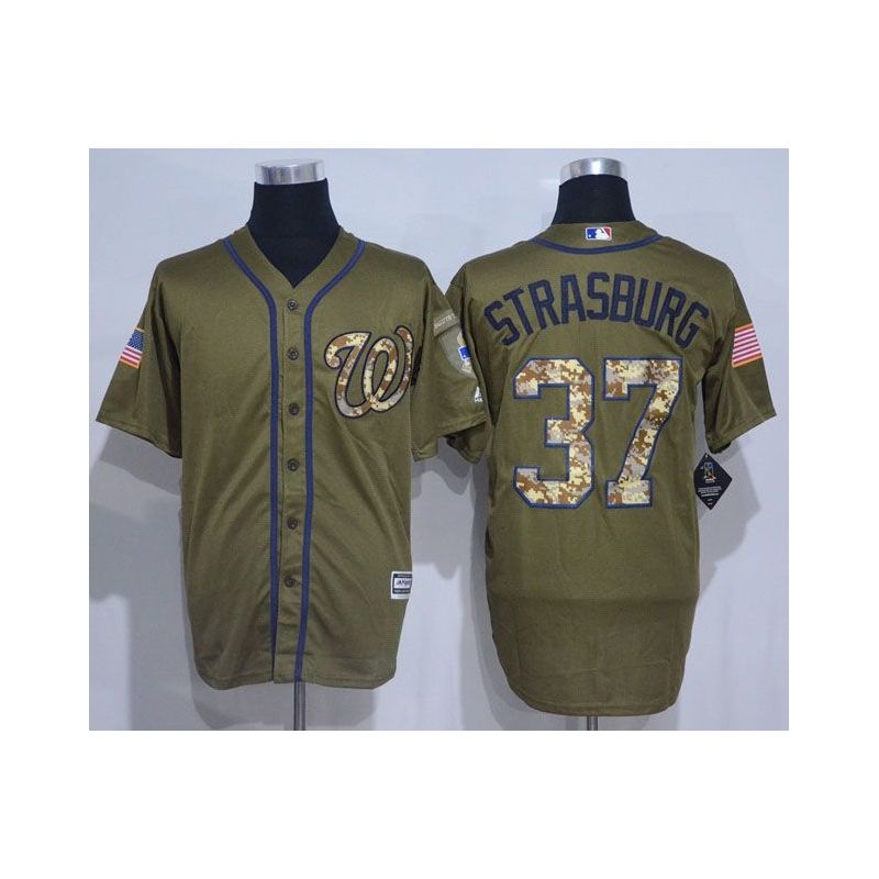 Cheap Stephen Strasburg Nationals Jersey From China #37