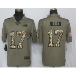 Cheap Josh Allen Bills Jersey From China Salute To Service #17