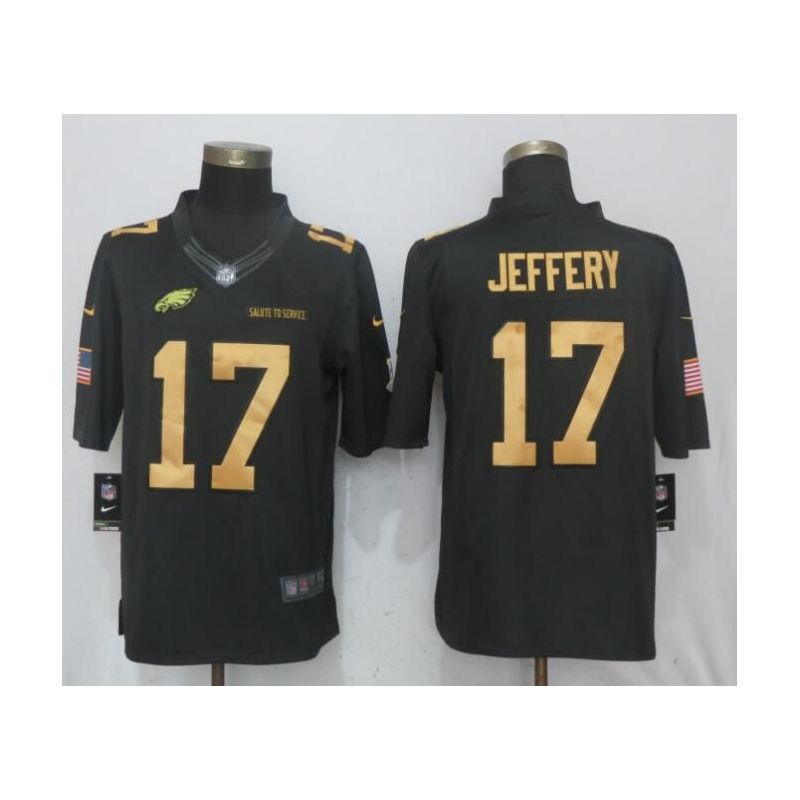 Cheap Alshon Jeffery Eagles Jersey From China Salute To Service #17