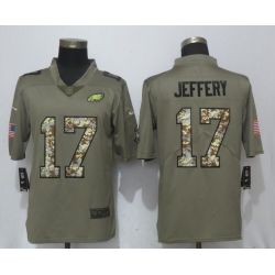 Cheap Alshon Jeffery Eagles Jersey From China Salute To Service #17