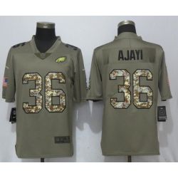 Cheap Jay Ajayi Eagles Jersey From China Salute To Service #36