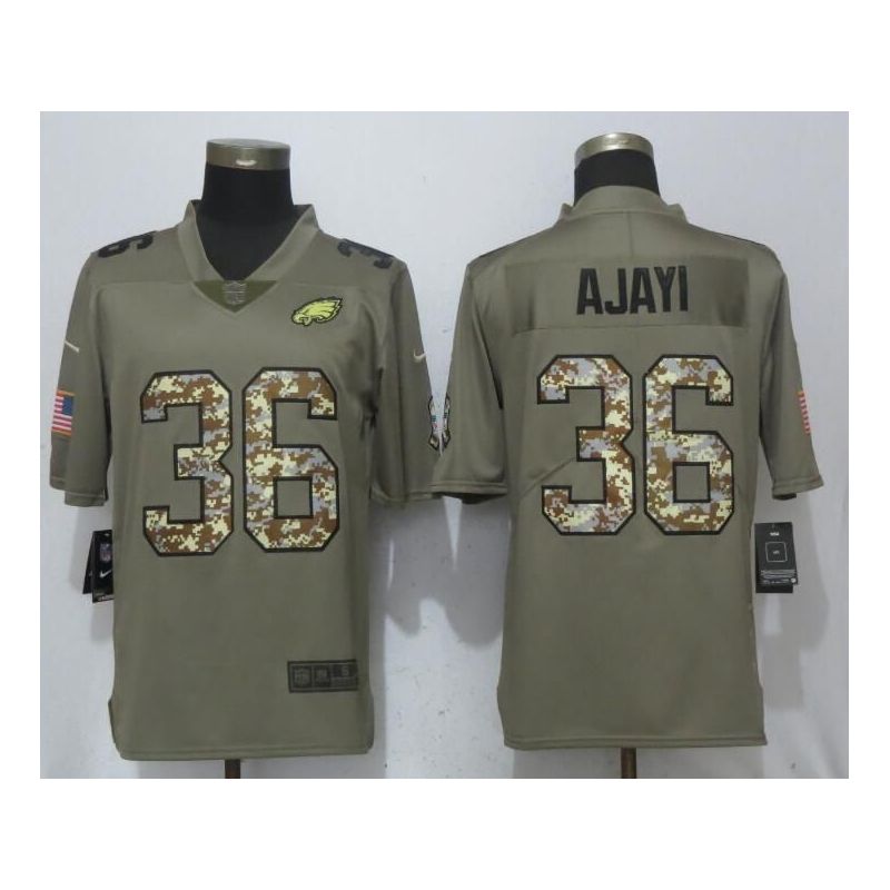 Cheap Jay Ajayi Eagles Jersey From China Salute To Service #36