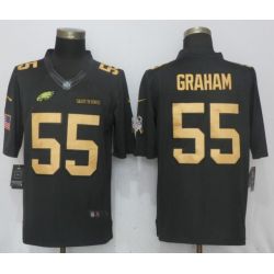 Cheap Brandon Graham Eagles Jersey From China Salute To Service #55