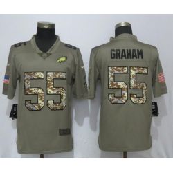 Cheap Brandon Graham Eagles Jersey From China Salute To Service #55