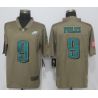 Cheap Nick Foles Eagles Jersey From China Salute To Service #9