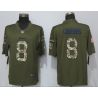 Cheap Kirk Cousins Vikings Jersey From China Salute To Service #8