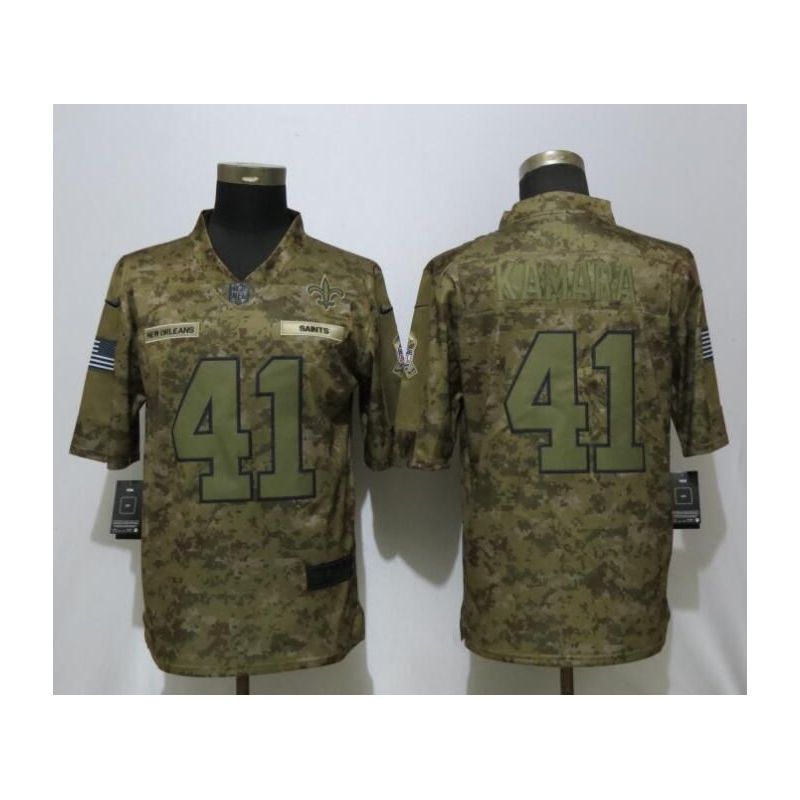 Cheap Alvin Kamara Saints Jersey From China Salute To Service #41