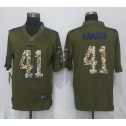 Cheap Alvin Kamara Saints Jersey From China Salute To Service #41