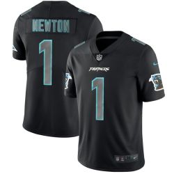 Cheap Cam Newton Panthers Jersey From China Black #1