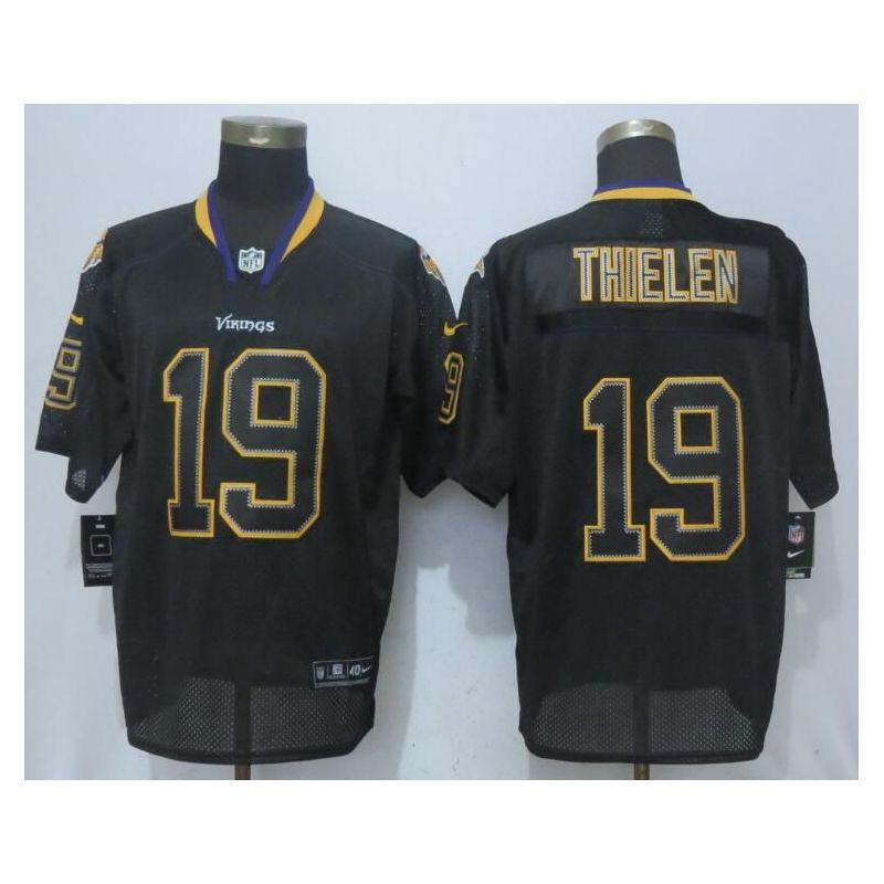 Cheap Adam Thielen Vikings Jersey From China Black #19