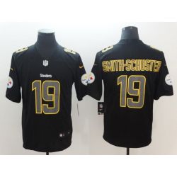 Cheap JuJu Smith-Schuster Steelers Jersey From China Black #19